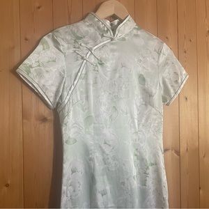 Cheongsam Silk Dress